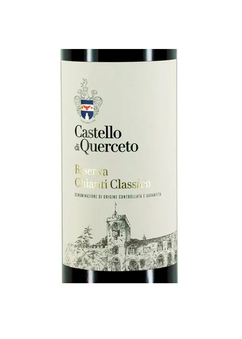 Vinho Chianti Classico Castello di Querceto Reserva DOCG Galo Nero 2018 Tinto Itália 750ml