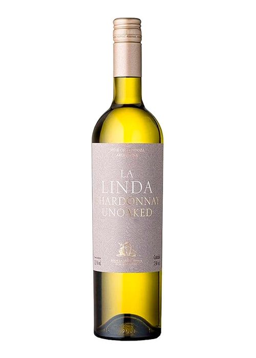 Vinho Finca La Linda Chardonnay Unoaked 2021 Branco Argentina 750ml