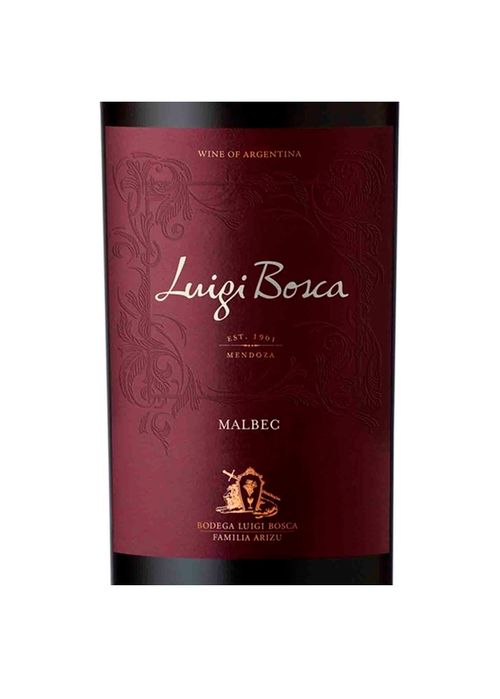 Vinho Luigi Bosca Malbec 2021 Tinto Argentina 750ml