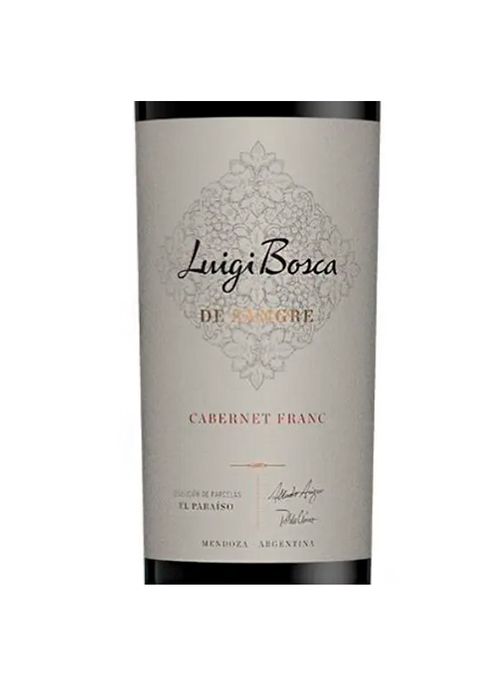 Vinho Luigi Bosca de Sangre Cabernet Franc DOC 2020 Tinto Argentina 750ml