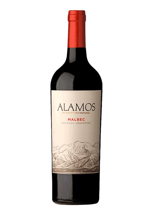 Vinho Alamos Malbec 2022 Tinto Argentina 750ml