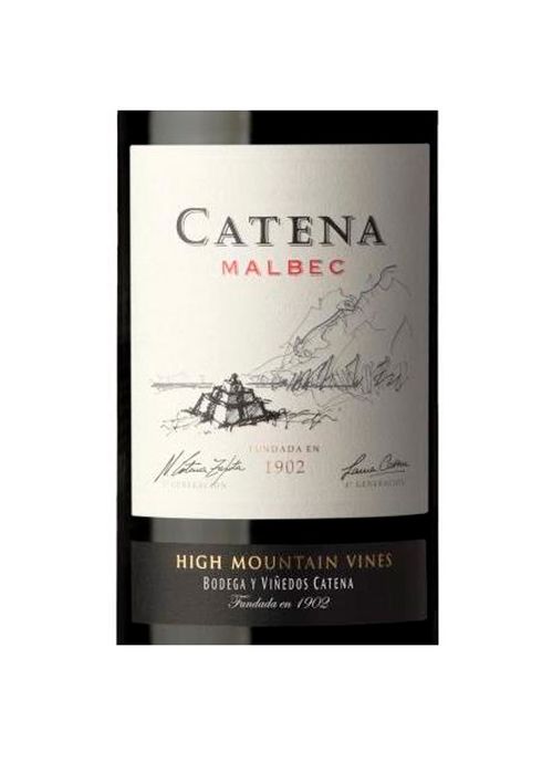 Vinho Catena Malbec 2020 Tinto Argentina 750ml