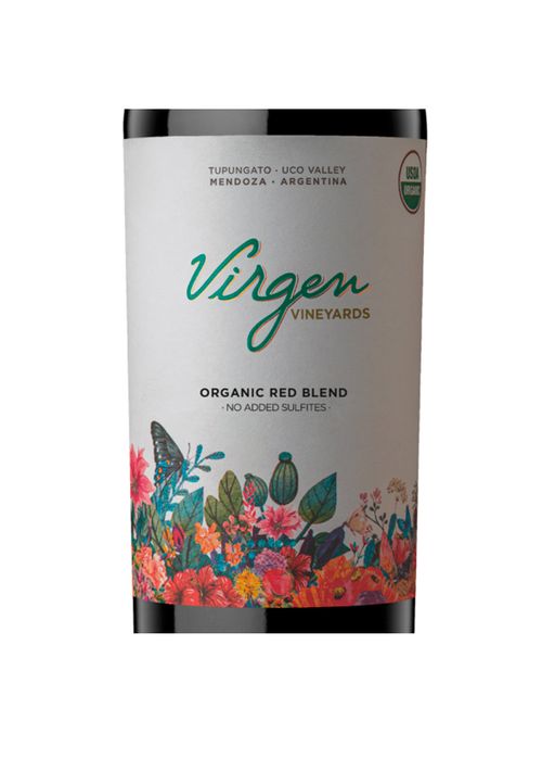 Vinho Bousquet Virgen Red Blend Orgânico Sem Sulfito 2020 Tinto Argentina 750ml