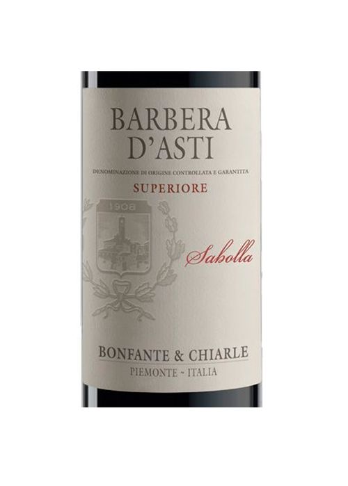 Vinho Barbera D'Asti Superiore Sabolla DOCG Bonfante & Chiarle 2016 Tinto Itália 750ml