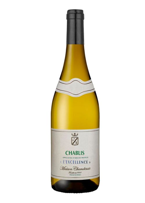 Vinho Chablis L'excellence Maison Chandesais 2021 Branco França 750ml