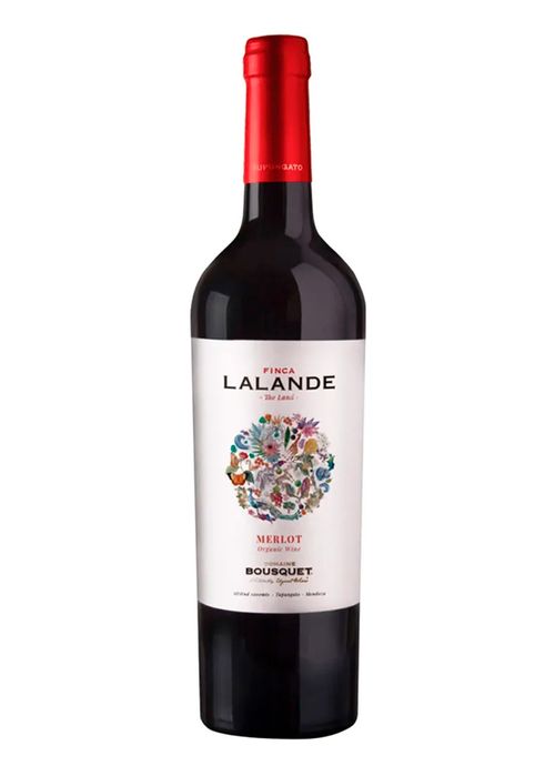 Vinho Bousquet Finca Lalande Merlot Orgânico 2020 Tinto Argentina 750ml
