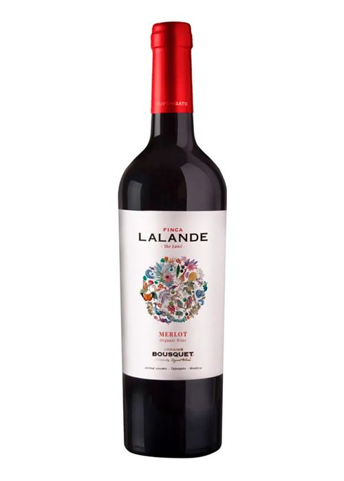 Vinho Bousquet Finca Lalande Merlot Orgânico 2020 Tinto Argentina 750ml