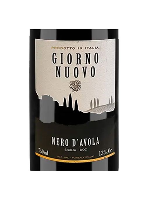Vinho Nero D'Avola Giorno Nuovo Sicília DOC 2020 Tinto Itália 750ml