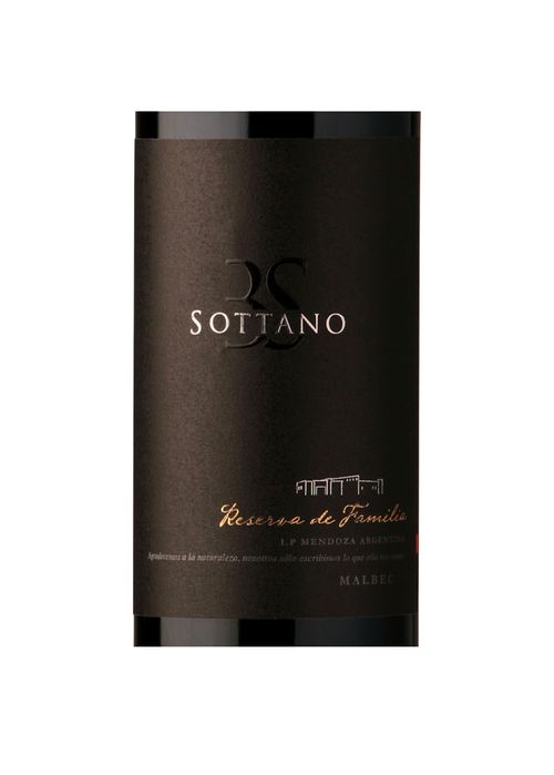 Vinho Sottano Reserva de Familia Malbec 2020 Tinto Argentina 750ml