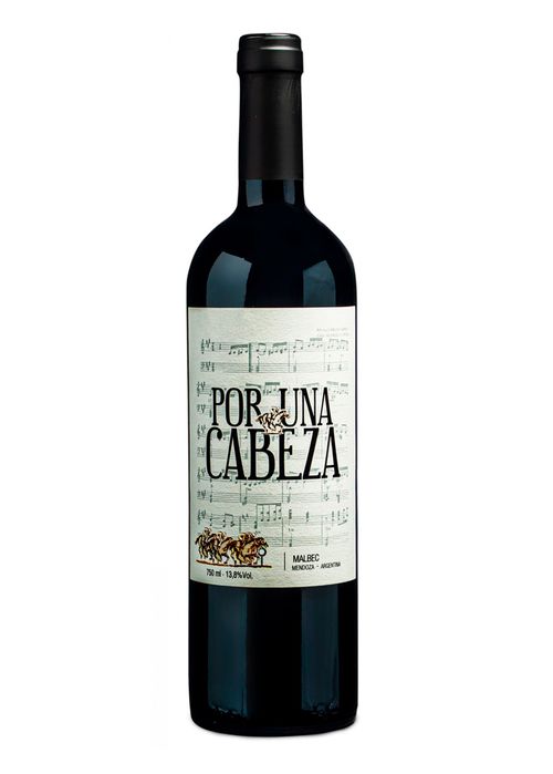 Vinho Sottano Por Una Cabeza Malbec 2019 Tinto Argentina 750ml