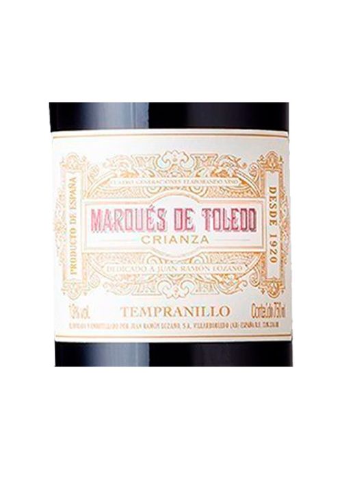 Vinho Marqués de Toledo Crianza 2016 Tinto Espanha 750Ml