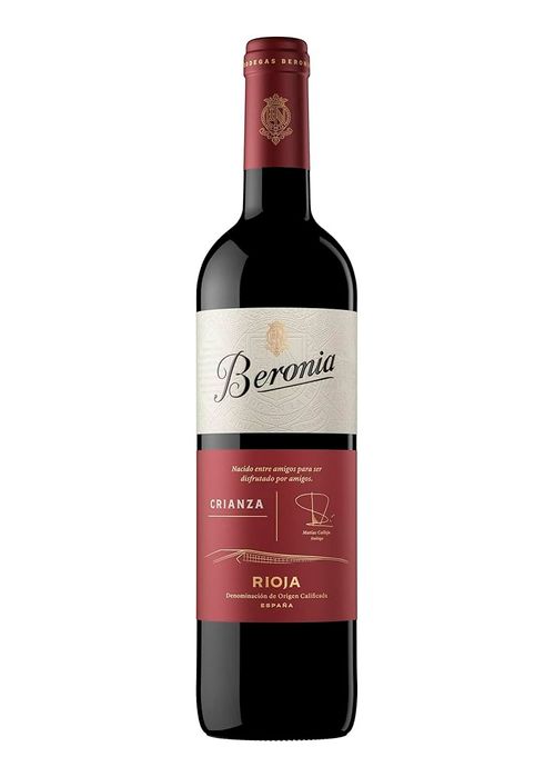Vinho Beronia Crianza 2018 Tinto Espanha 750ml