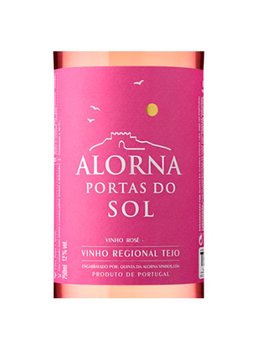 Vinho Alorna Portas do Sol 2020 Rosé Portugal 750ml