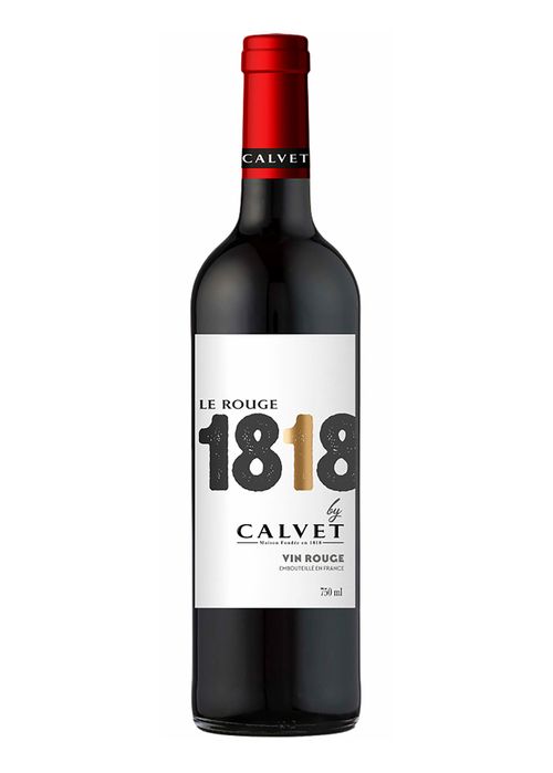 Vinho Calvet 1818 Le Rouge Tinto França 750ml