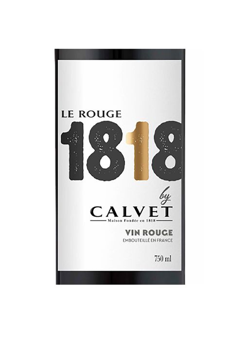 Vinho Calvet 1818 Le Rouge Tinto França 750ml