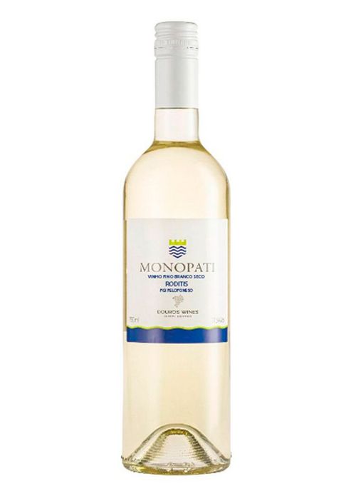 Vinho Monopati Roditis P.G.I Peloponeso 2021 Branco Grécia 750ml