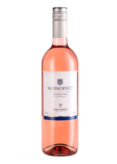 Vinho Monopati Agiorgitiko P.G.I Peloponeso 2022 Rosé Grécia 750ml