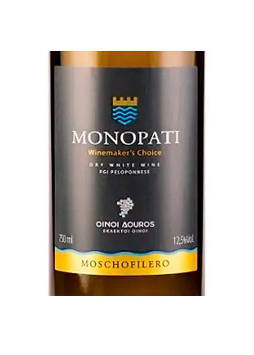 Vinho Monopati Winemakers Choice Moschofilero P.G.I Peloponeso 2021 Branco Grécia 750ml