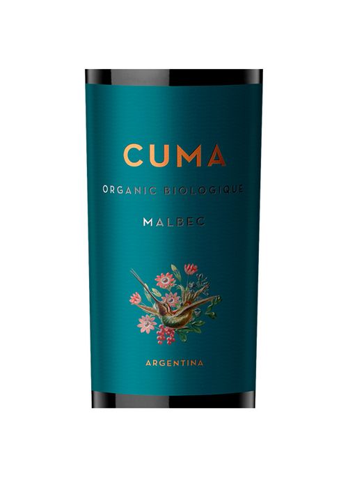 Vinho Cuma Orgânico Malbec 2020 Tinto Argentina 750ml