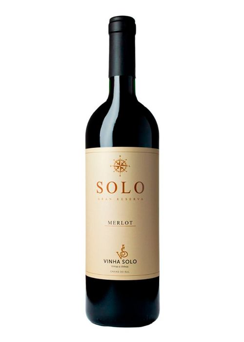 Vinho Solo Gran Reserva Merlot 2020 Tinto Brasil 750ml