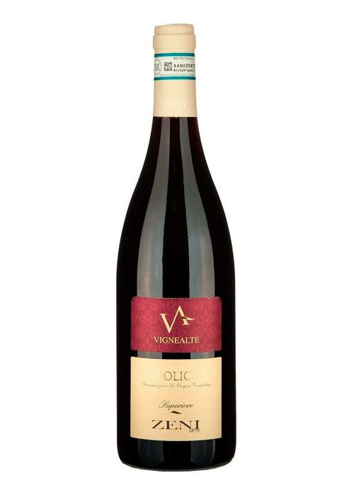 Vinho Valpolicella Superiore Vignealte Zeni DOC 2020 Tinto Itália 750ml