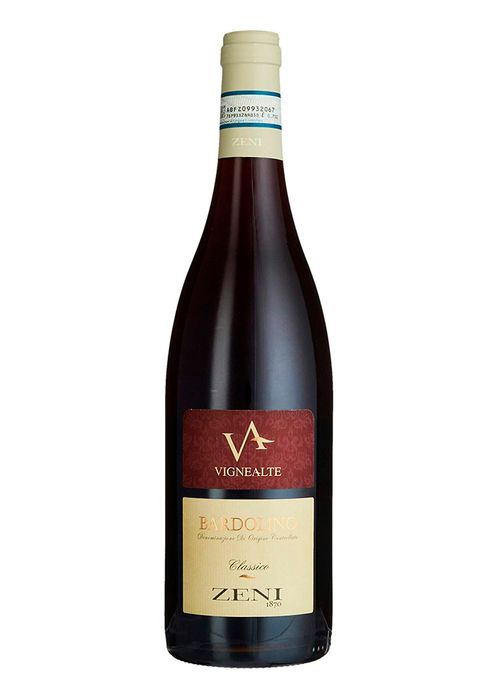 Vinho Bardolino Classico DOC Vignealte Zeni 2021 Tinto Itália 750ml
