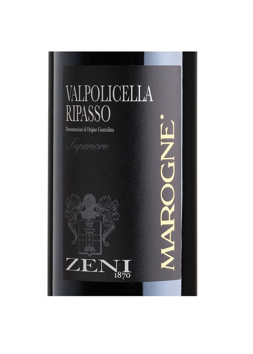 Vinho Ripasso Superiore Marogne Zeni 2020 Tinto Itália 750ml