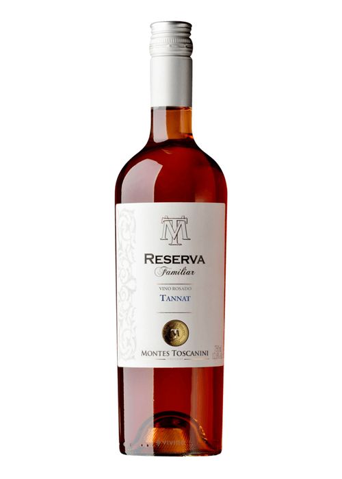 Vinho Montes Toscanini Reserva Familiar Tannat 2021 Rosé Uruguai 750ml