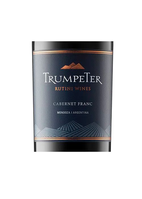 Vinho Rutini Trumpeter Cabernet Franc 2022 Tinto Argentina 750ml