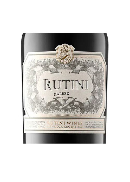 Vinho Rutini Malbec 2020 Tinto Argentina 750ml
