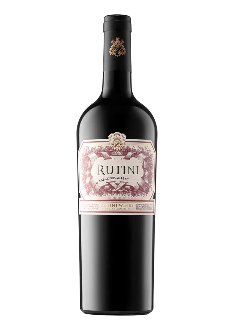 Vinho Argentino Rutini Cabernet Malbec 750ml