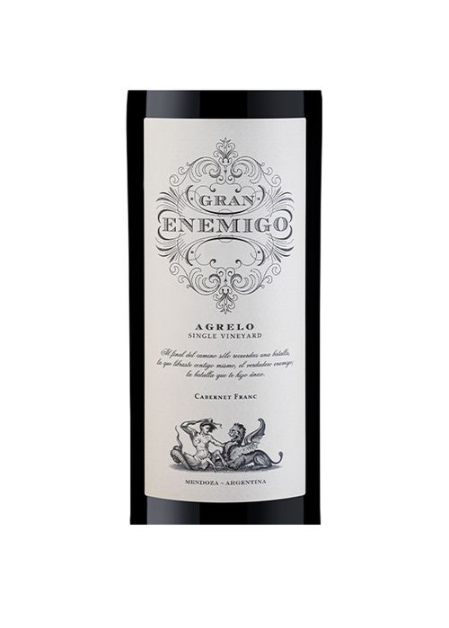 Vinho Gran Enemigo Agrelo Cabernet Franc 2017 Tinto Argentina 750ml