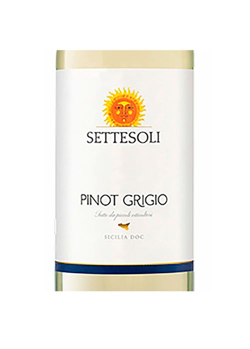 Vinho Pinot Grigio Settesoli 2022 Branco Itália 750ml