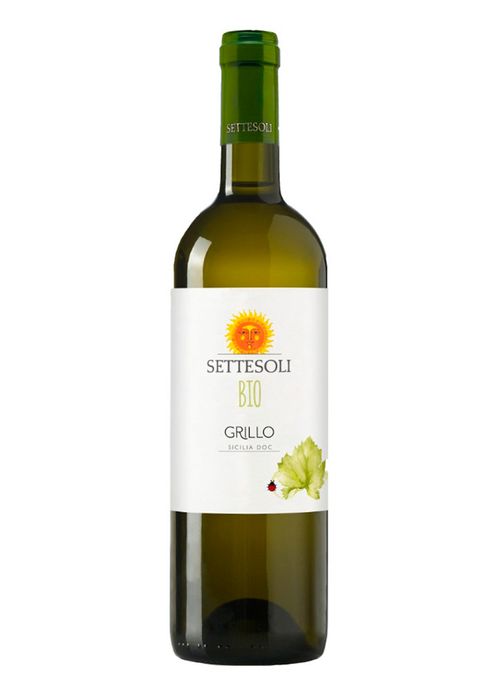 Vinho Settesoli Bio Grillo DOC 2020 Branco Itália 750ml