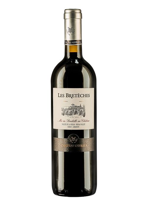 Vinho Chateau Kefraya Les Breteches 2020 Tinto Líbano 750ml