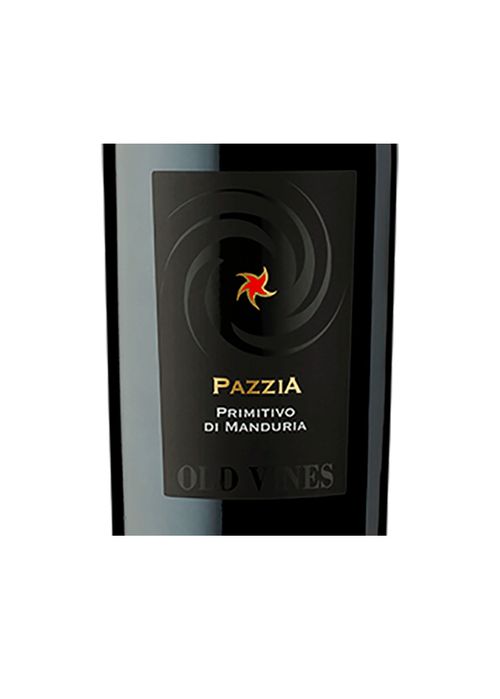 Vinho Primitivo Di Manduria Pazzia Dop 2016 Tinto Itália 750Ml