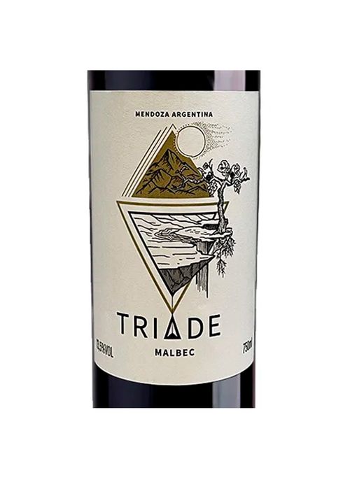 Vinho Triade Malbec 2021 Tinto Argentina 750ml