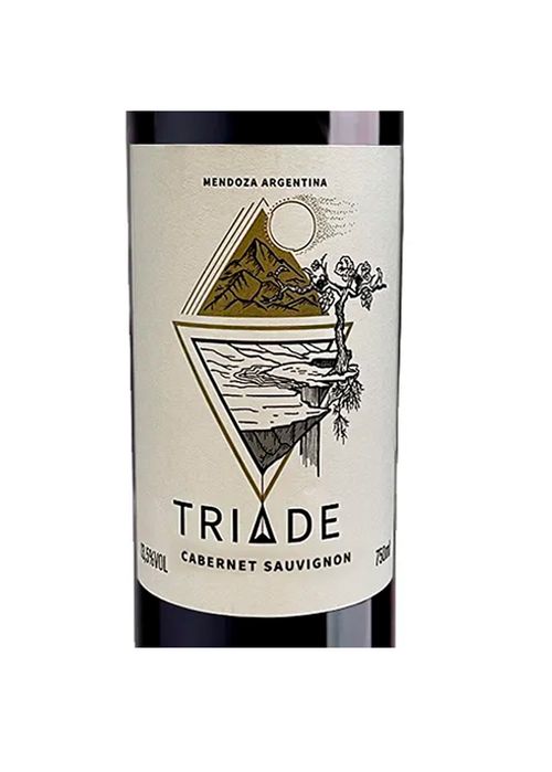 Vinho Triade Cabernet Sauvignon 2021 Tinto Argentina 750ml