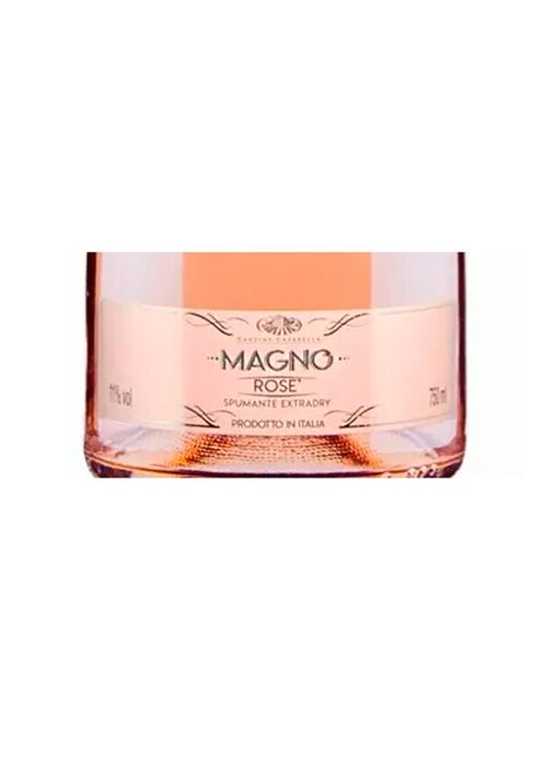 Espumante Magno Rosé Extra Dry Cantine Casabella Itália 750ml