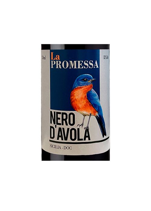 Vinho Nero D'Avola La Promessa DOC 2020 Tinto Itália 750ml
