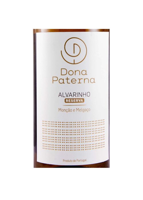 Vinho Verde Dona Paterna Alvarinho Reserva 2021 Branco Portugal 750ml