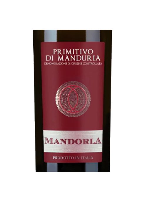 Vinho Primitivo di Manduria DOC Mandorla 2019 Tinto Itália 750ml