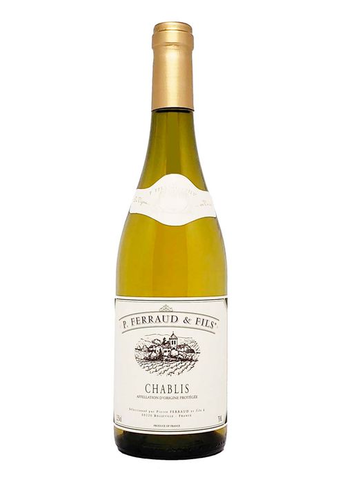 Vinho Chablis P.Ferraud  2018 Branco França 750Ml