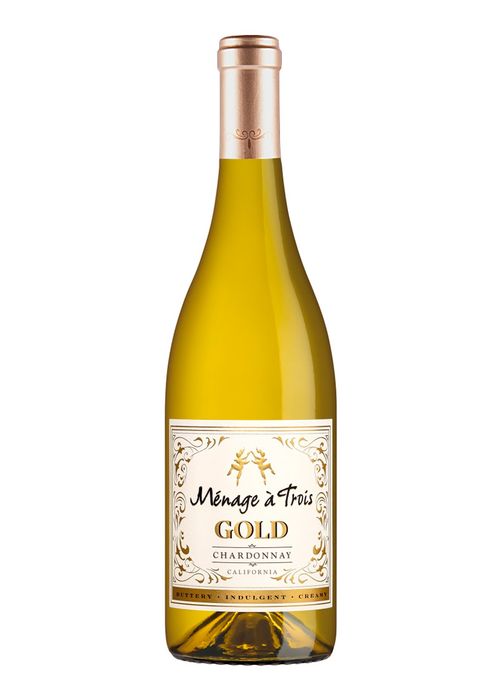 Vinho Trinchero Ménage À Trois Gold Chardonnay 2020 Branco Eua 750Ml