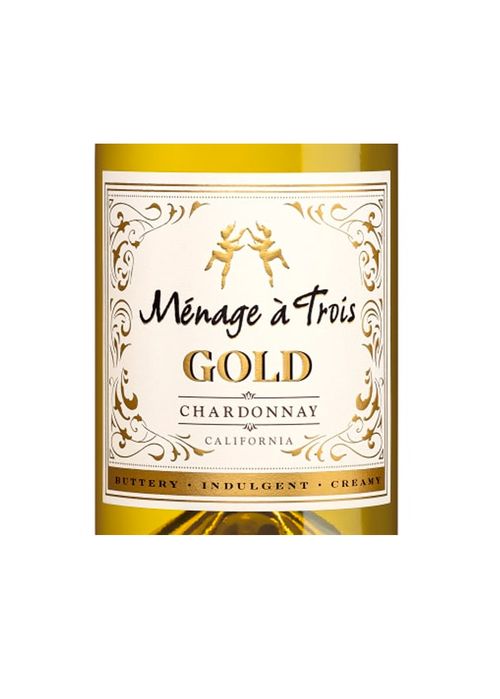 Vinho Trinchero Ménage À Trois Gold Chardonnay 2020 Branco Eua 750Ml