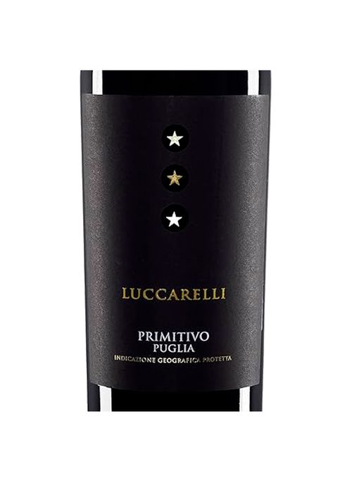 Vinho Primitivo Puglia Lucarelli IGP 2019 Tinto Itália 750ml