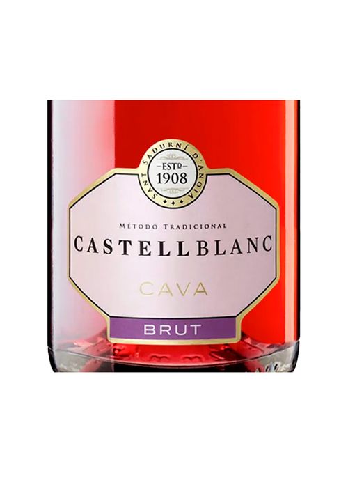 Espumante Cava Castellblanc Brut Rosé Espanha 750ml