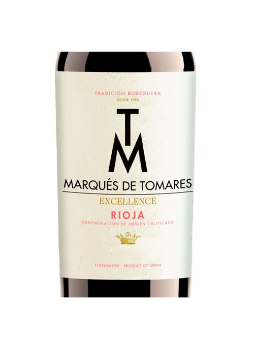 Vinho Marquês de Tomares Excellence Rioja 2019 Tinto Espanha 750ml