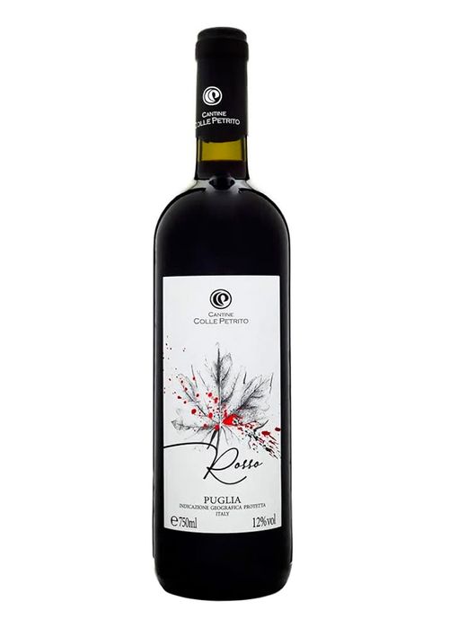 Vinho Rosso Puglia Colle Petrito 2019 Tinto Itália 750ml