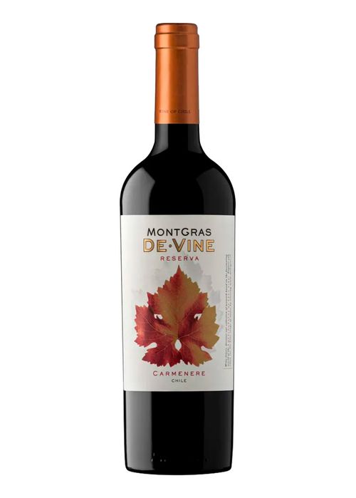 Vinho Montgras Reserva de Vine Carménère 2022 Tinto Chile 750ml